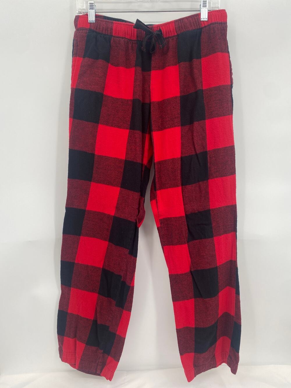 Old Navy Red Black Plaid Match The Fam Pajama Pants Medium